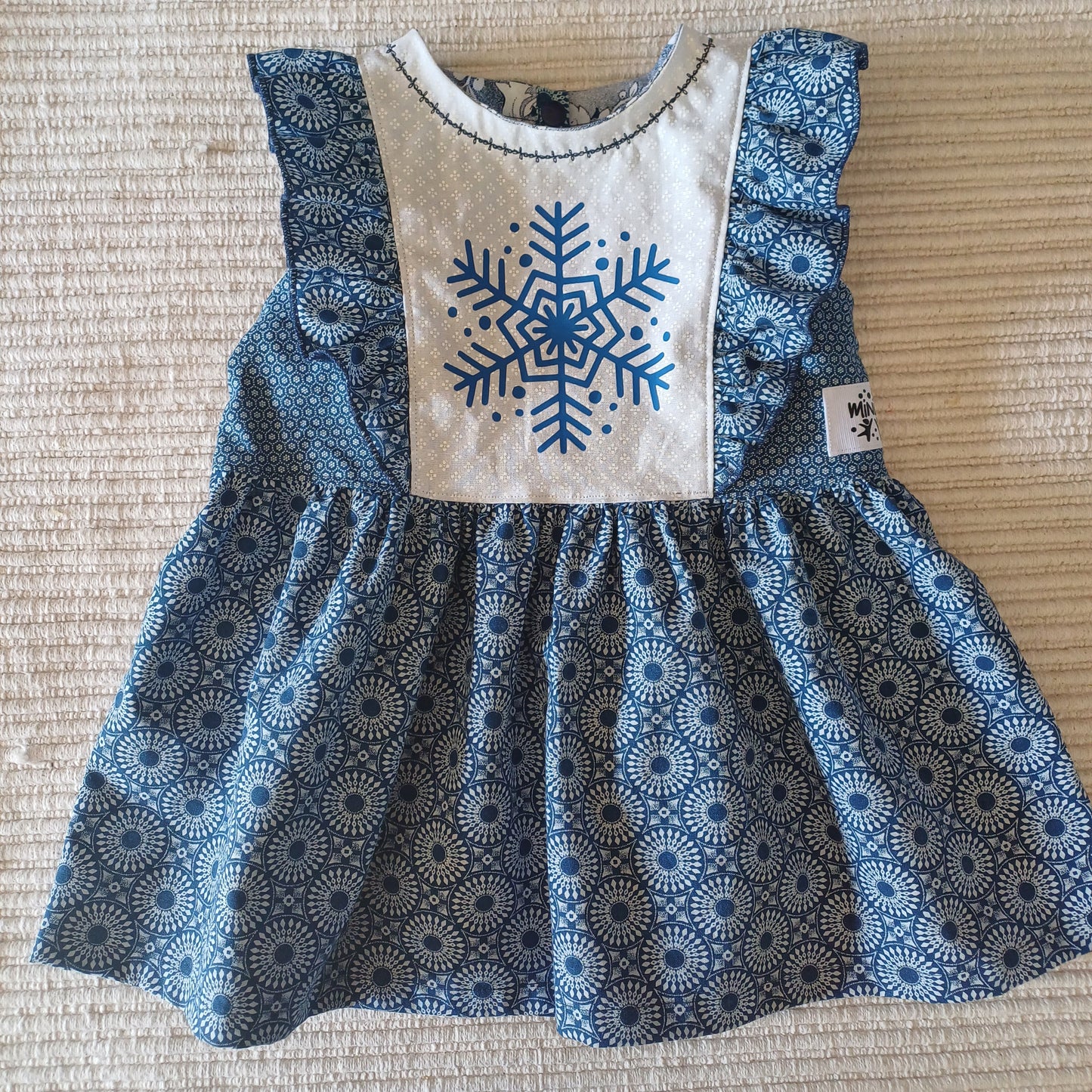 Shweshwe Snowflake Dress