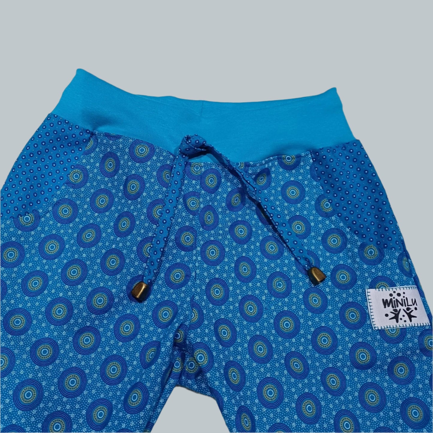 Bermuda pants with knitted waistband - Boys