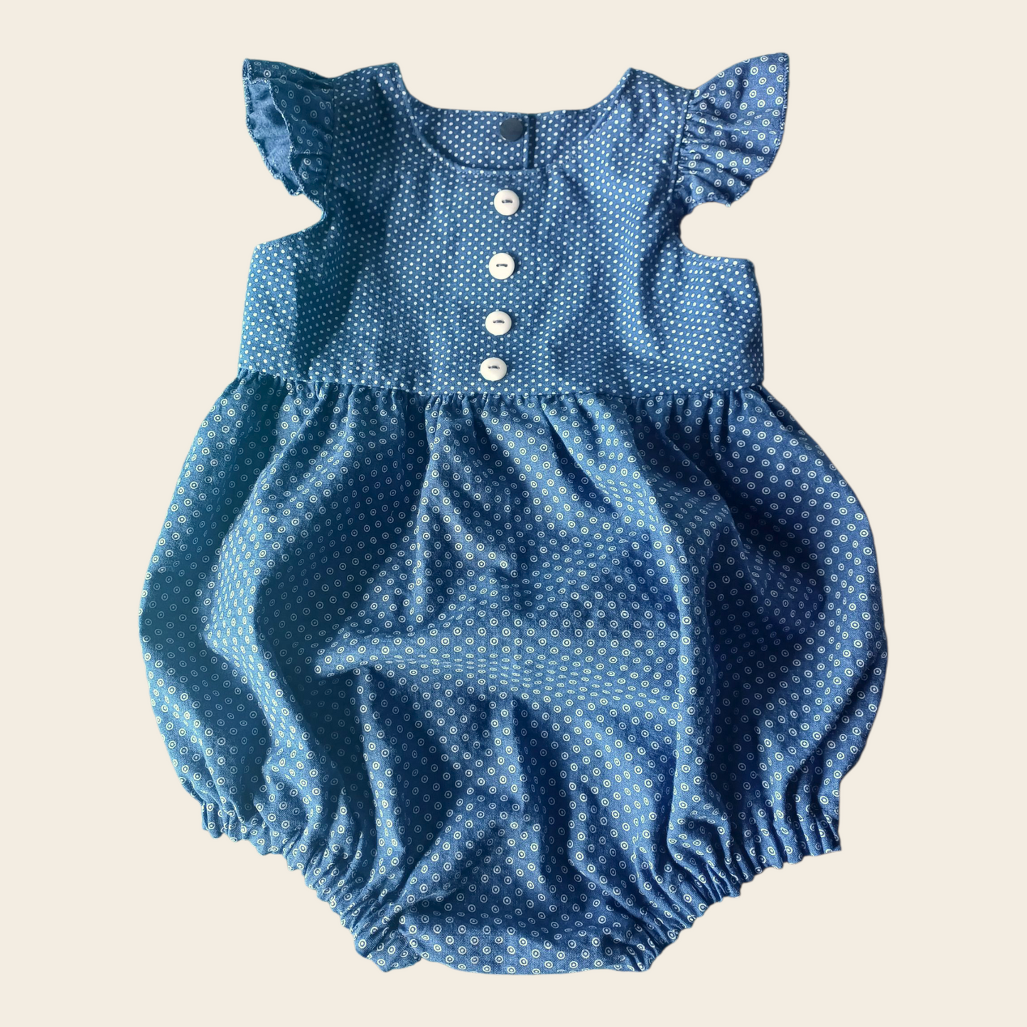Puffy Romper - Shweshwe