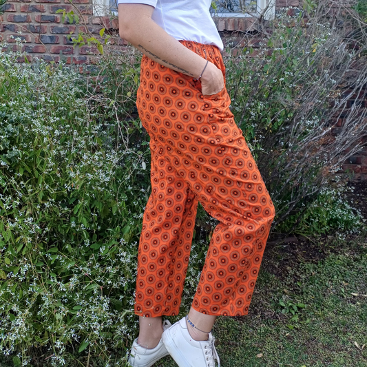 Shweshwe Straight Leg Pants (Women)