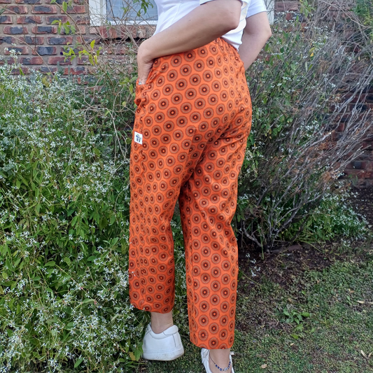 Shweshwe Straight Leg Pants (Women)