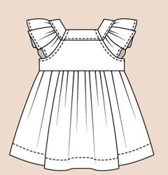 Amelia Dress in Shweshwe