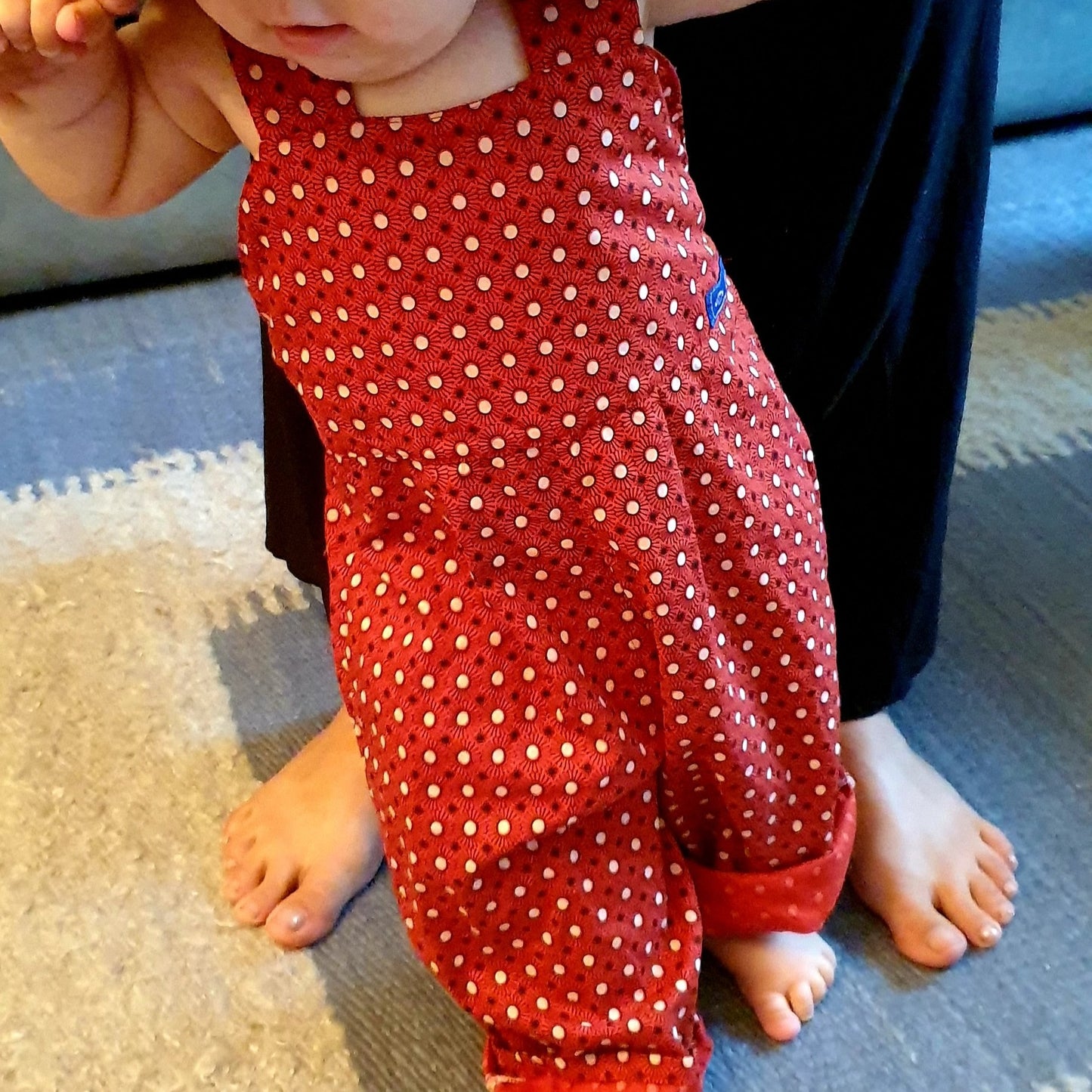 Shweshwe Slouchy Overalls