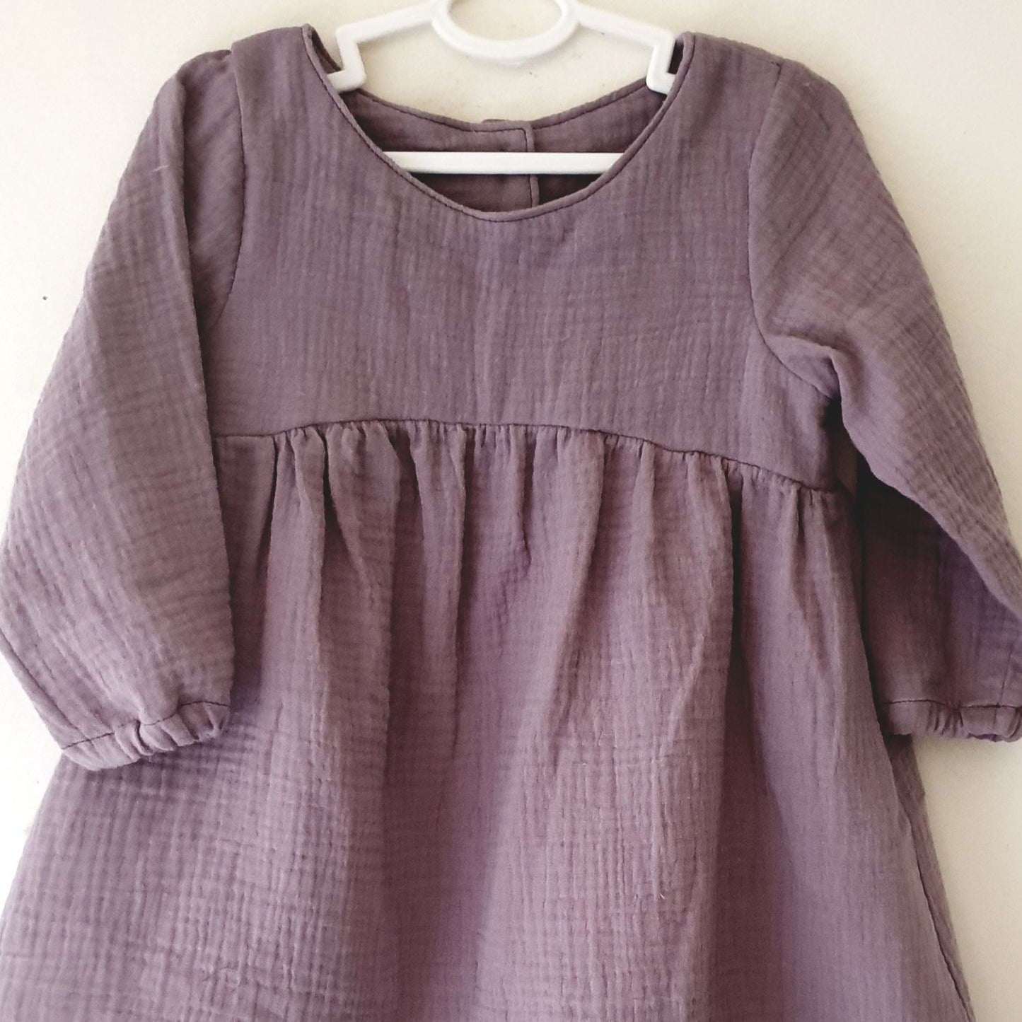 Muslin Long Sleeve Dress