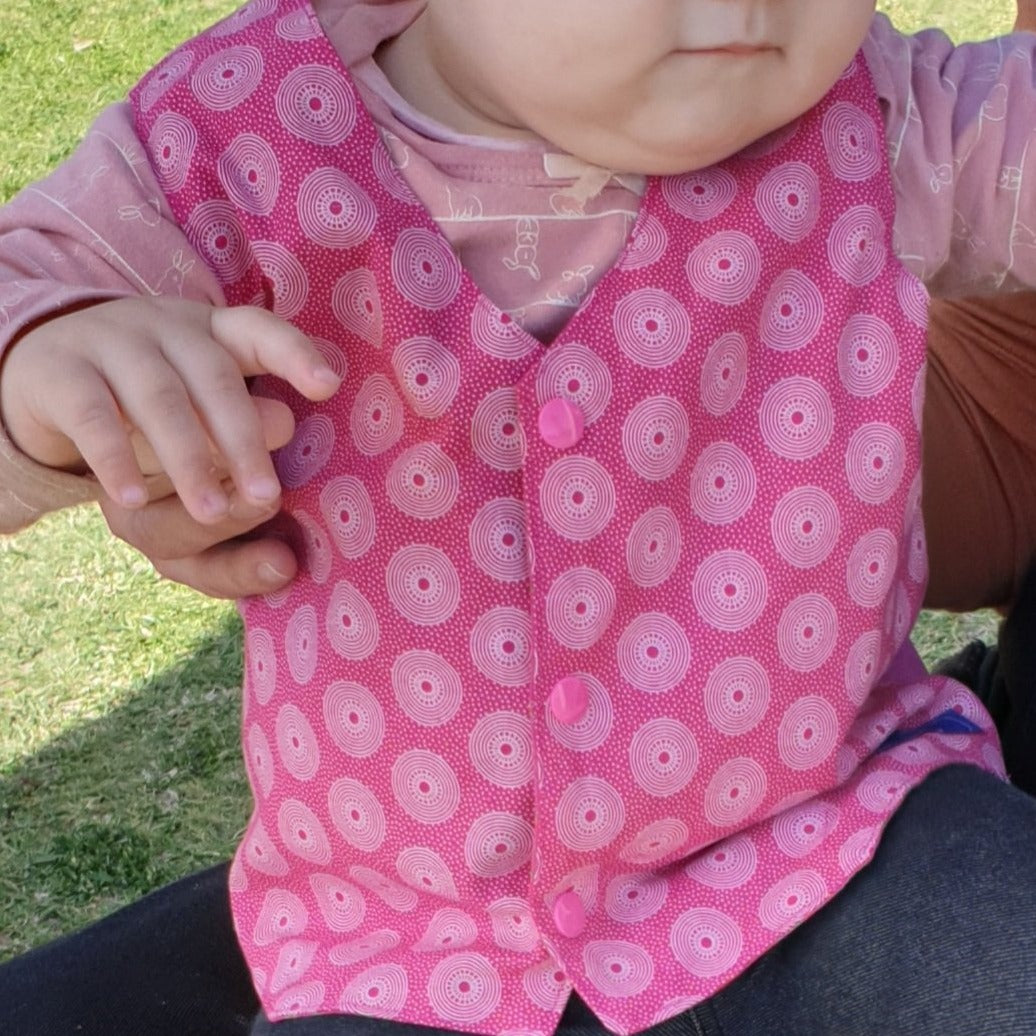 Shweshwe Double-sided Vests