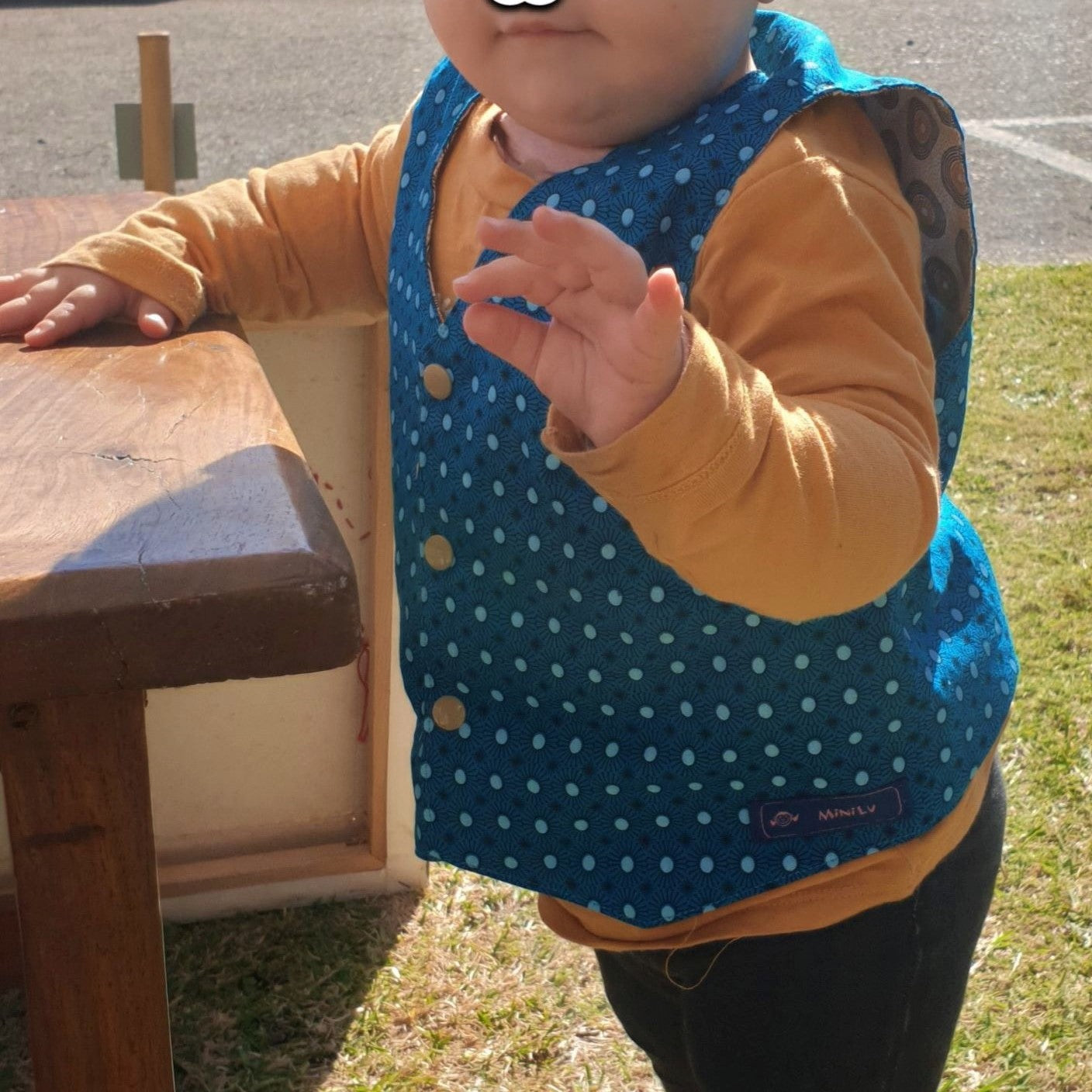 Shweshwe Double-sided Vests