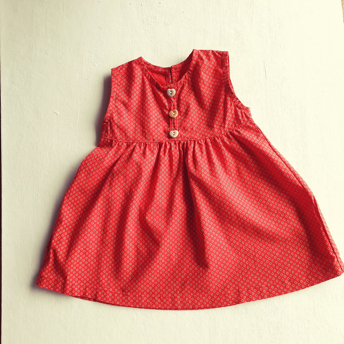 Summer Cool Dress with buttons