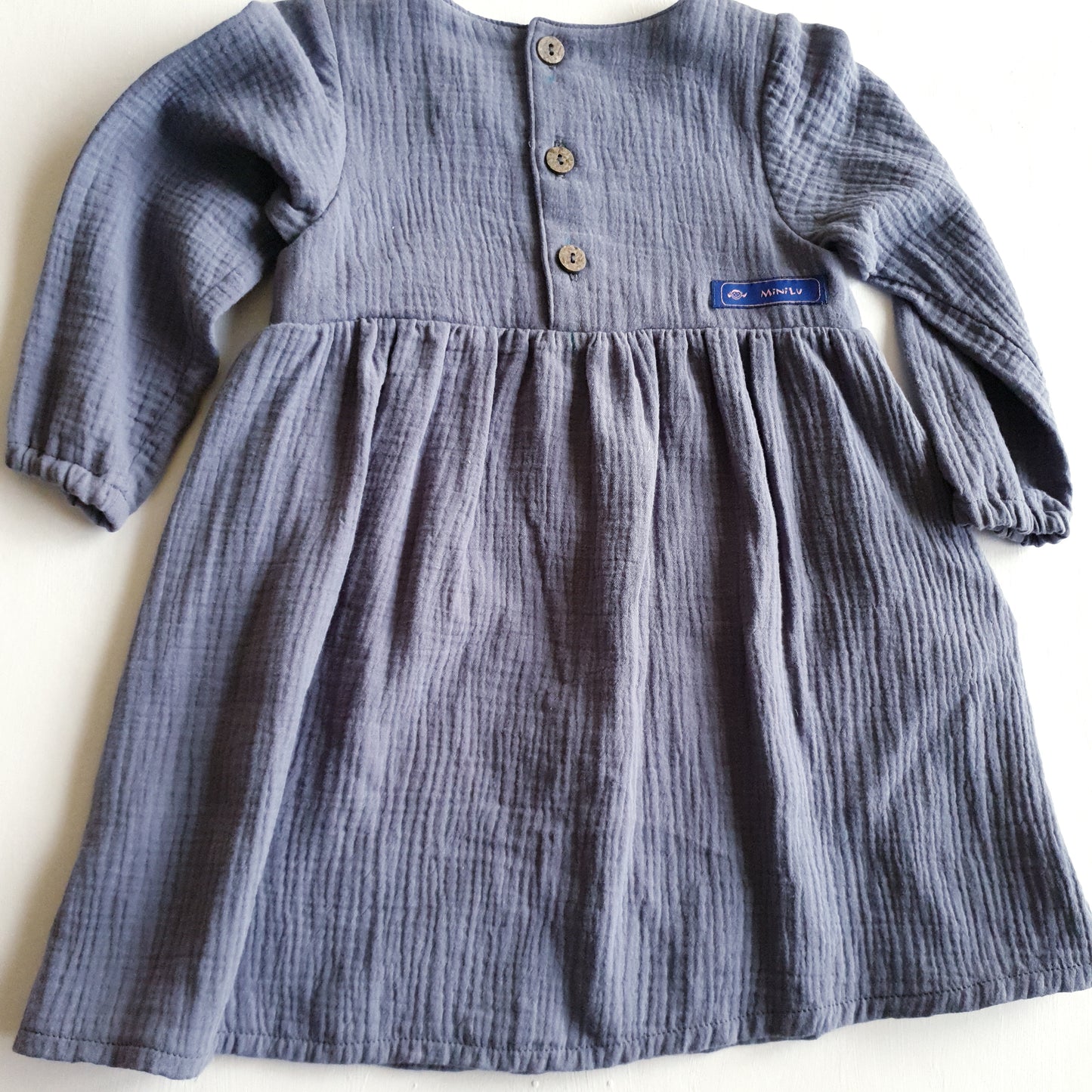 Muslin Long Sleeve Dress