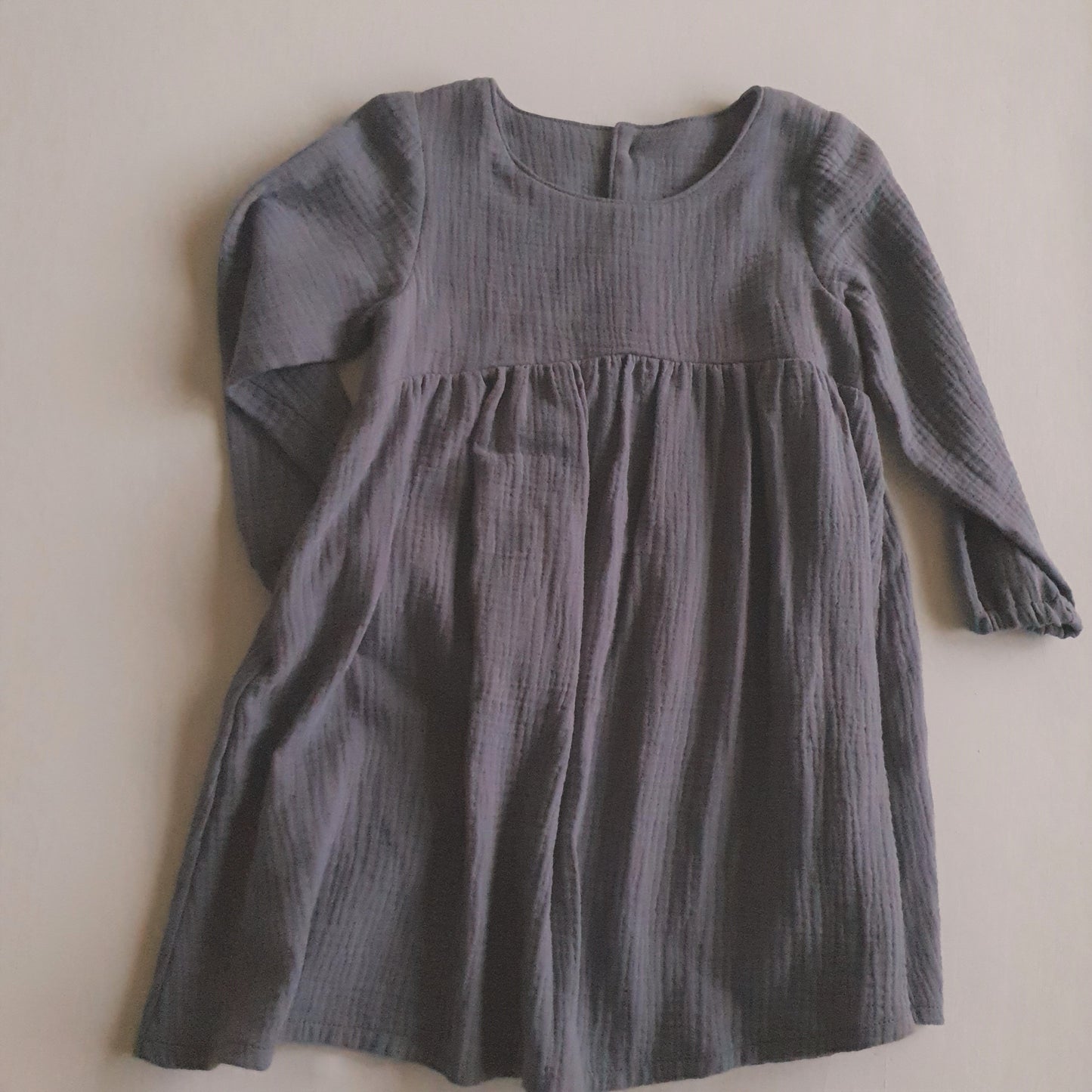 Muslin Long Sleeve Dress
