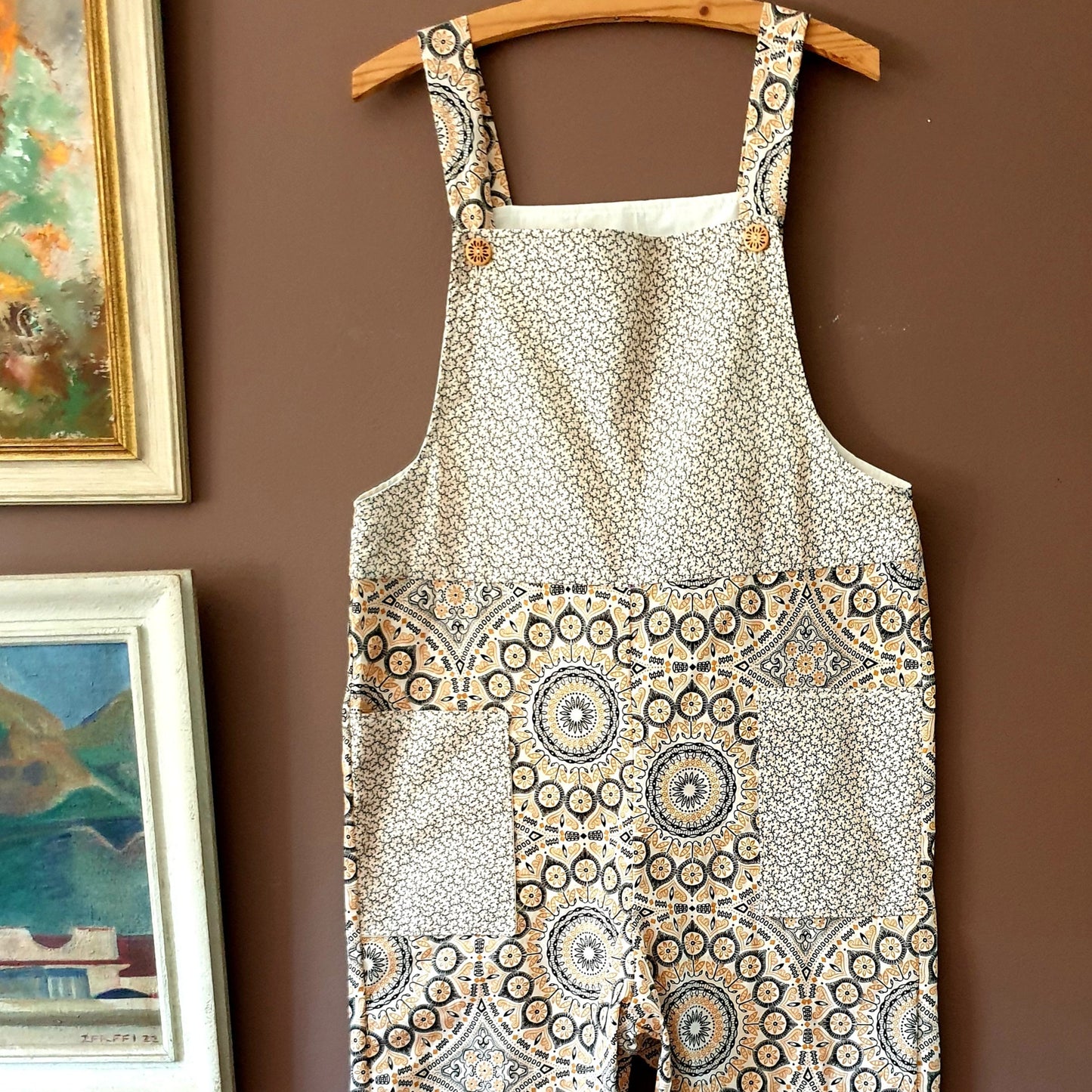 Shweshwe Dungarees (for women)
