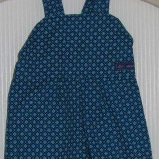 Shweshwe Slouchy Overalls