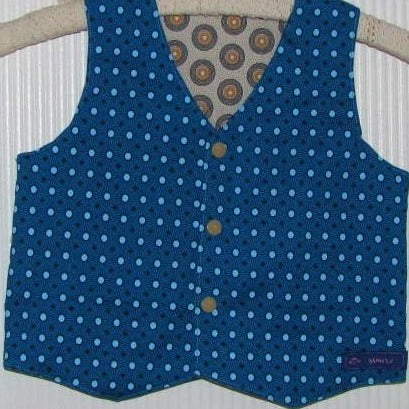 Shweshwe Double-sided Vests