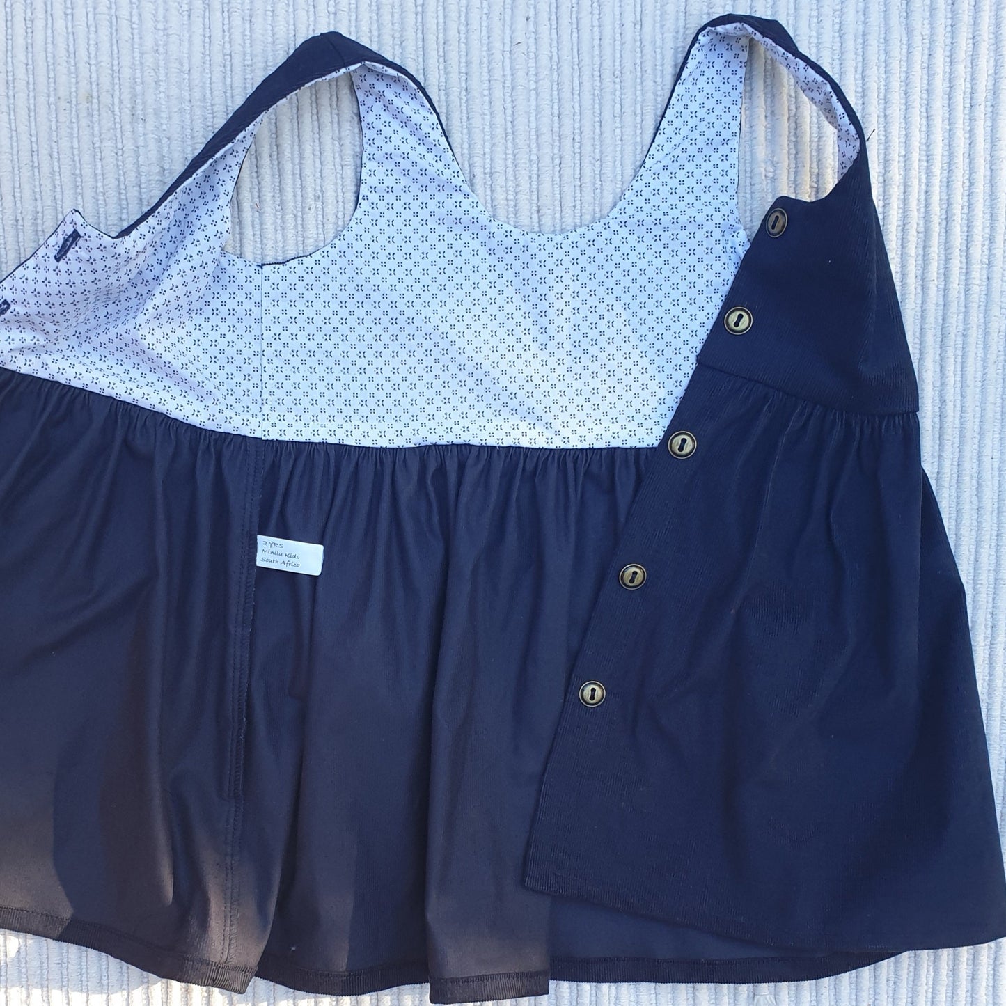 Pinafore Dress  - Corduroy