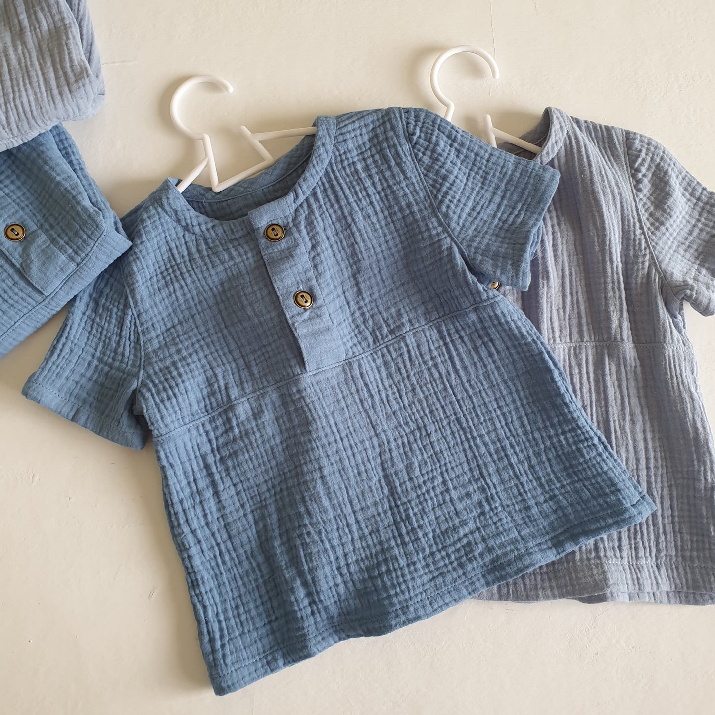 Short Sleeve T-Shirt in Muslin