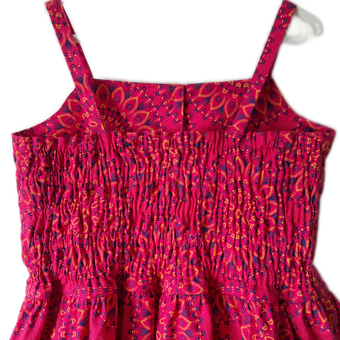Sundress with elasticated back
