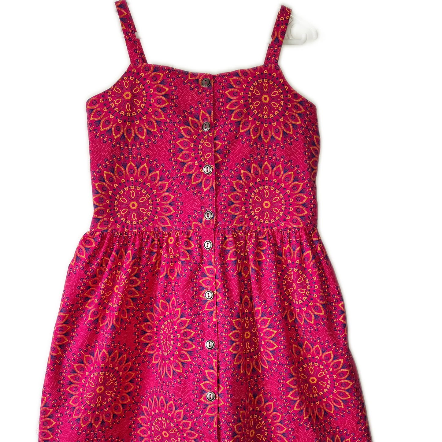 Sundress with elasticated back