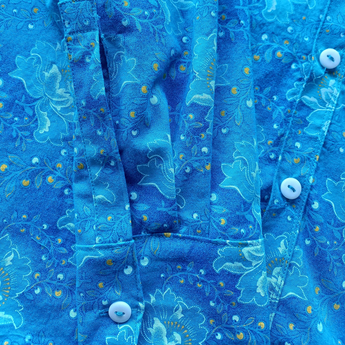 Long Sleeve  Button Shirt in Shweshwe - Women