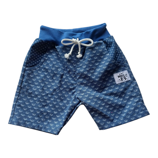 Bermuda pants with knitted waistband - Boys