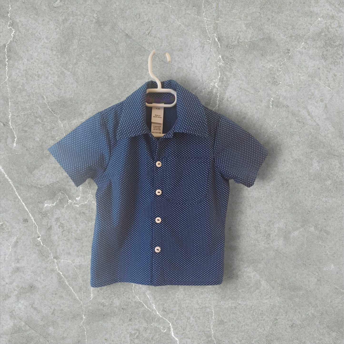 Shweshwe Boys' Shirt (S/sleeve)