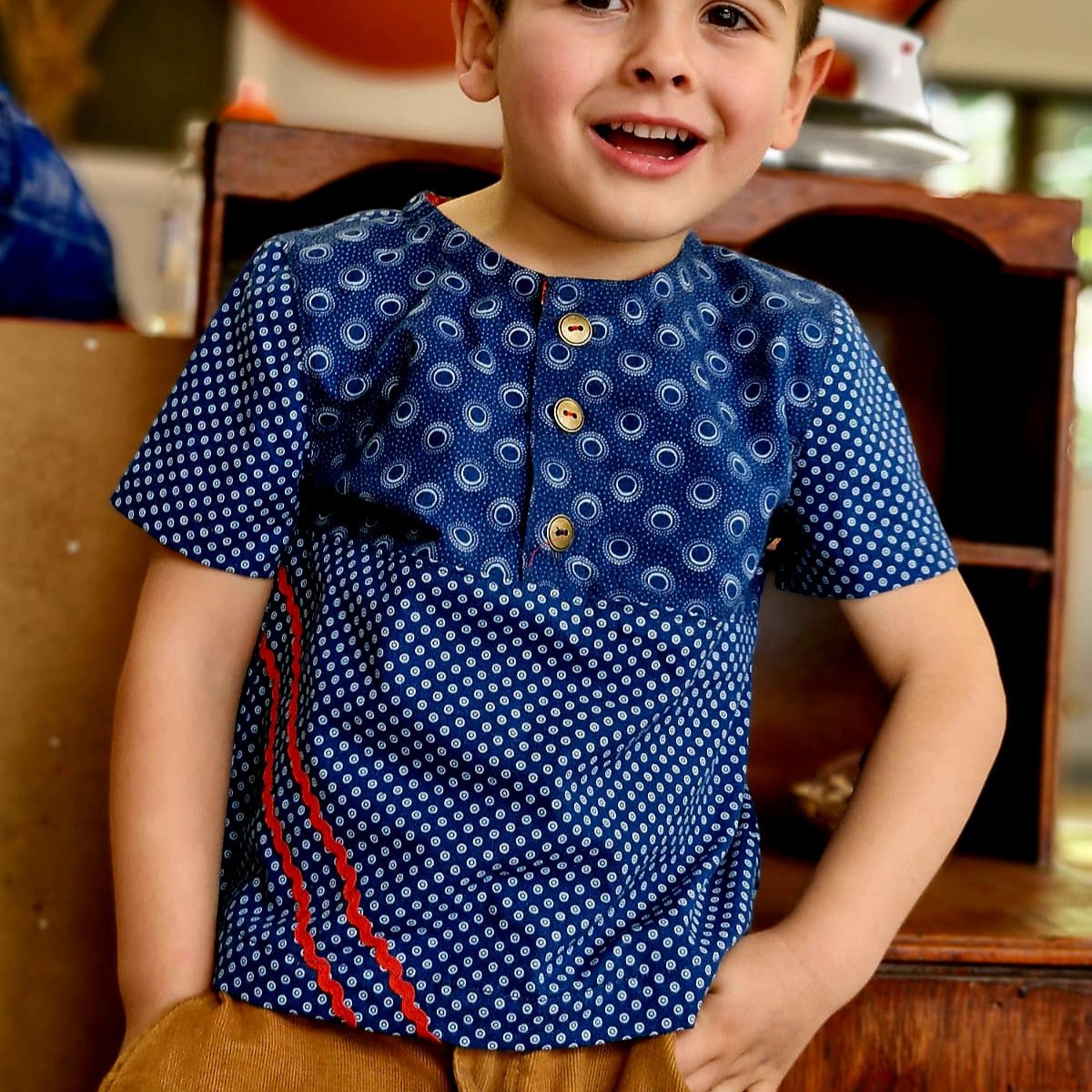 Shweshwe T-Shirt / Tunic