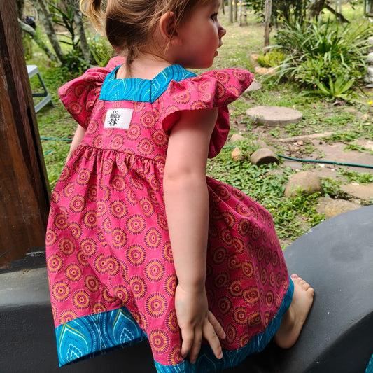 Amelia Dress in Shweshwe