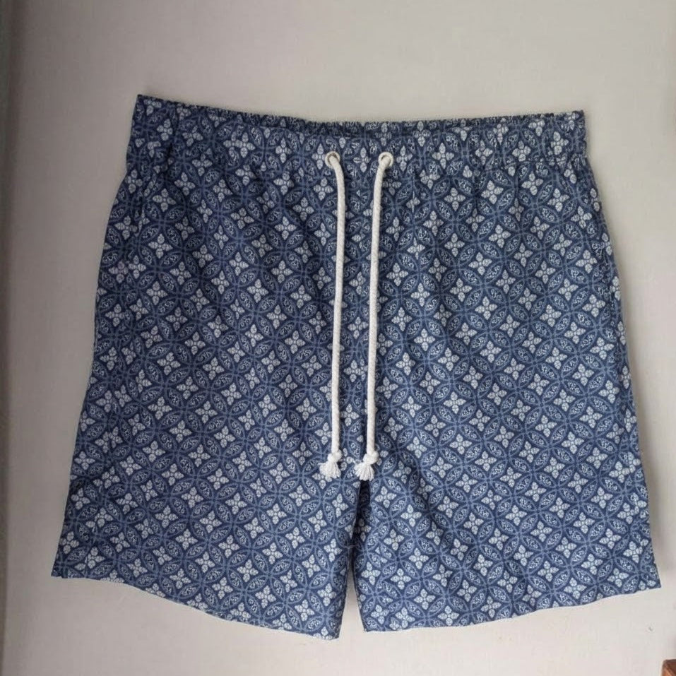 Men's Shweshwe Print Shorts