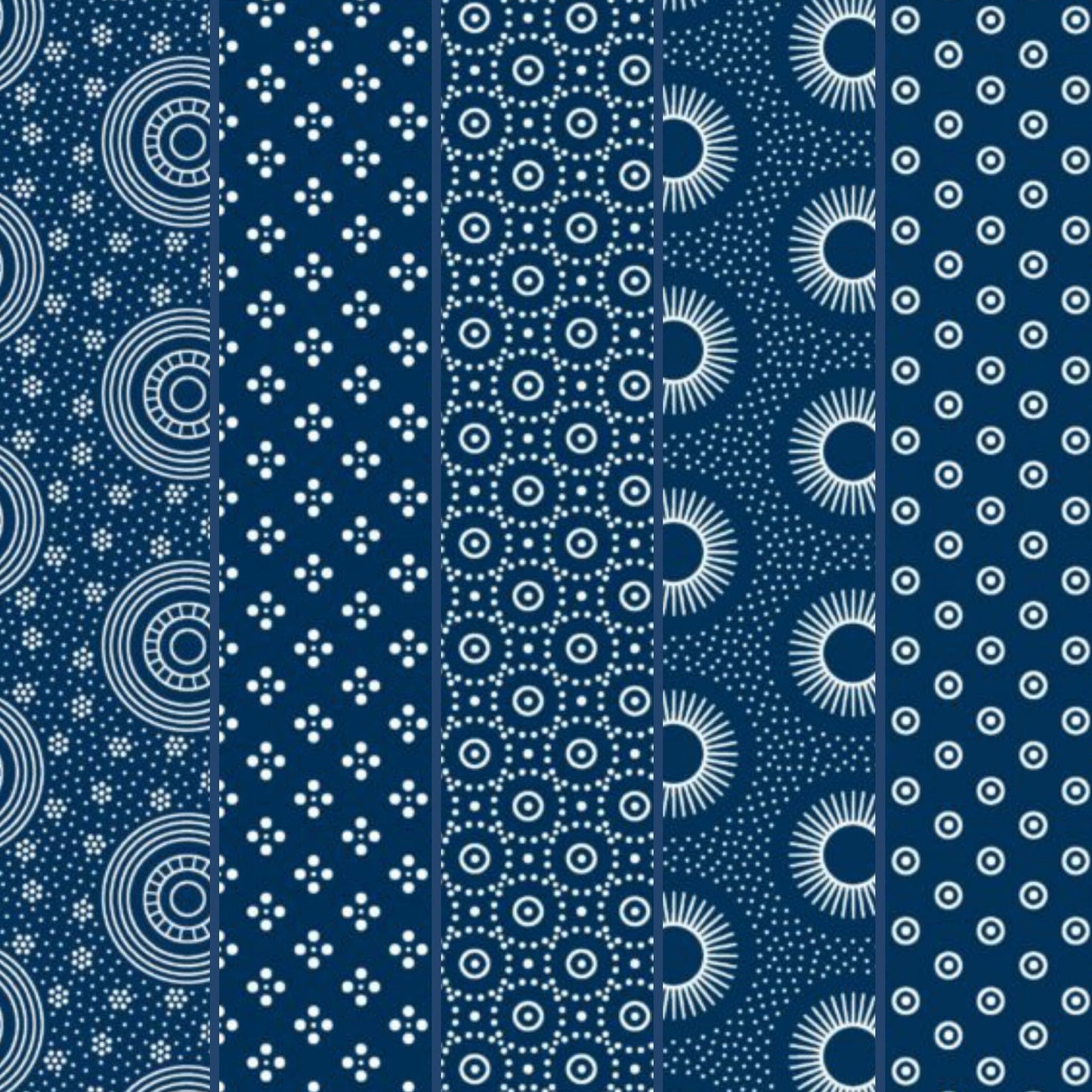 Shweshwe Swirl Dress