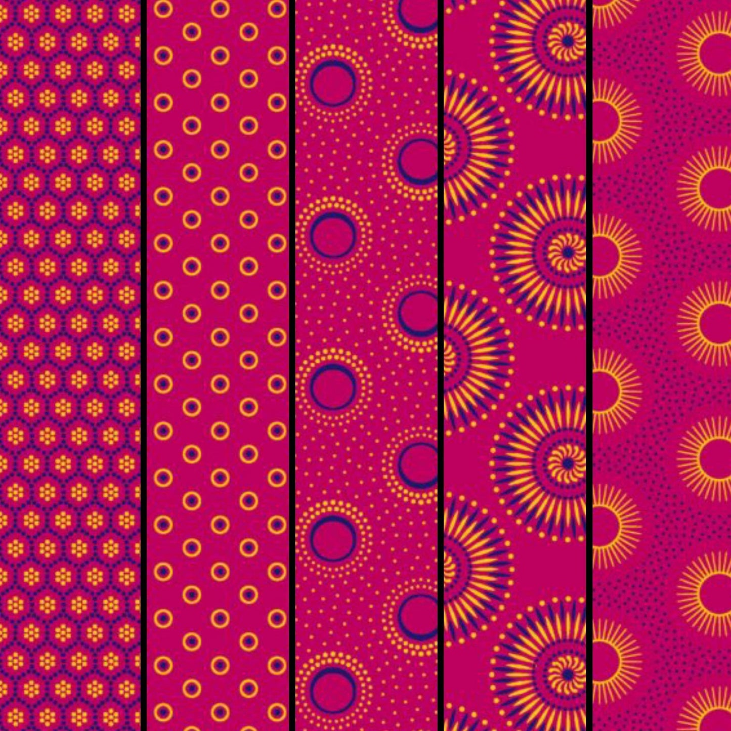 Shweshwe Swirl Dress