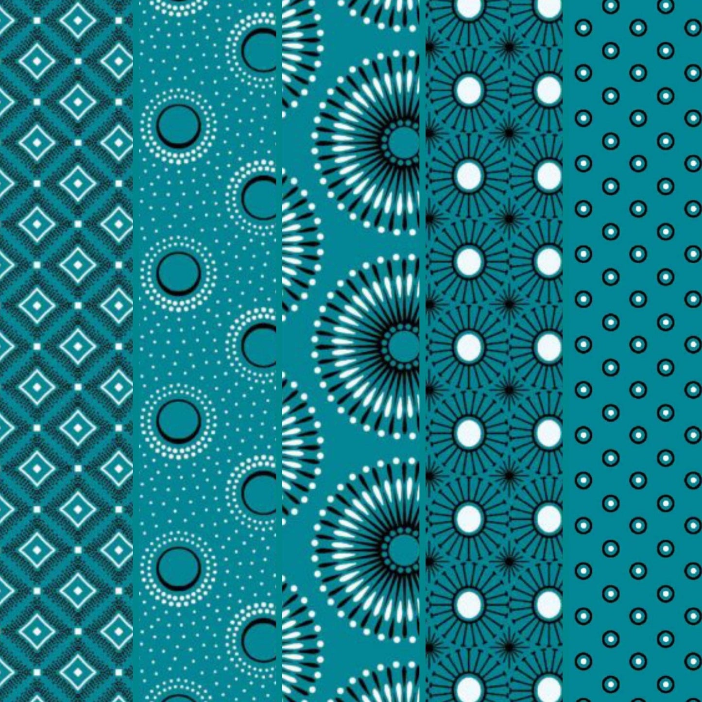 Shweshwe Swirl Dress